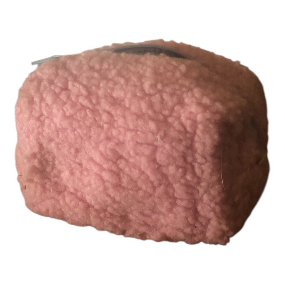 Zara Blush Fleece Pouch
